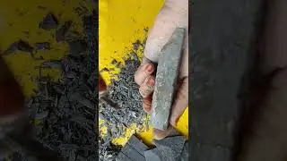 Black slate bar wet cleaning video #slateitems #satisfying #slate #cleaningvideos #short