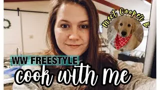 WW FREESTYLE COOK and MEAL PLAN WITH ME - TURKEY TACOS + MEET OUR NEW PUPPY | My Weight Loss Journey