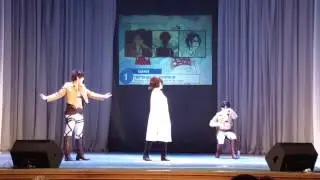Amaterasu'2016 - косплей-сценка - Shingeki no Kyojin (cosband P.S.ShinEX cosplay)