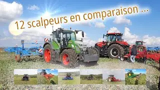 12 scalpeurs en comparaison sur repousses de colza