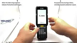 How to the boot Zebra MC33XX-G into Recovery mode / Jak uruchomić Zebra MC33XX-G w trybie Recovery