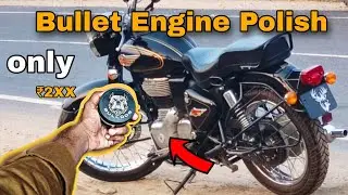 Bullet 350 Engine Polish || Bulldog Metal Polish || Shine Like Diamond ✨