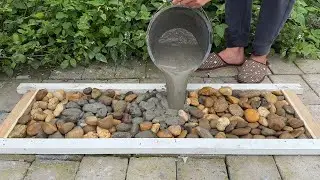 Amazing Cement Artworks at Home // Unique Invention and Easy to Make Cement Flower Pots at Home