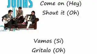 Hey You- Jonas Brothers (Letra en español e ingles)