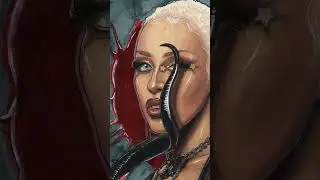 Doja Cat &lsquo;Paint The Town Red&rsquo; Exclusive Animation for Spotify & Today&rsquo;s Top Hits painting