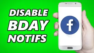 How to Stop or Disable Birthday Notification on Facebook! (Simple)
