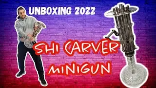 ОБЗОР И РАСПАКОВКА КАЛЬЯНА  ШИ КАРВЕР МИНИГАН / SHI CARVER MINIGUN UNBOXING