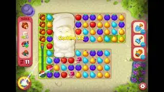 GardenScapes Level 15055 no boosters 