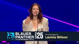 Lavinia Wilson | Kategorie Fiktion | Beste Schauspielerin in &bdquo;Cassandra&rdquo; | Blauer Panther 2025