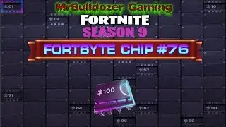 Fortnite Season 9 Fortbyte Chip #69 Found in a stone pig building