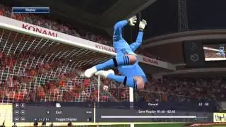 PES 2016 Top Shelf Goal on Manual Shooting Controls
