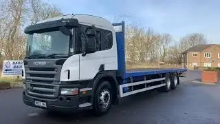 GRC Truck Sales 2007 Scania P310 6x2 Ten Tyre Flatbed for sale  www.grctrucks.com