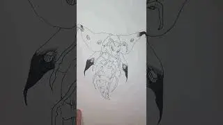 Moth wasp | illustration & drawing