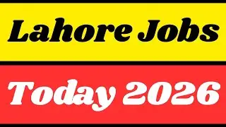 Lahore Jobs | Lahore Jobs 2026 #lahorejobs #job 