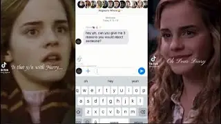 Hermione Granger x Y/N POVs that make Hermione stop being obsessed whit books