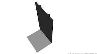 Dual Purpose Panel 3D Model by CADdetails.com