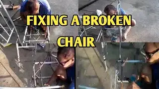 FIXING A BROKEN CHAIR@peterpaul aujero channel