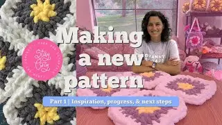 Stay Cozy | Making a new pattern! Hand crochet | Part 1