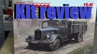 Kit review: ICM Mercedes-Benz L3000S in 1/35 scale