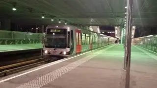 RET Metro Combi 3*Type S (5414) vertrekt op Kralingse Zoom Spoor 3 richting De Terp