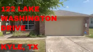 122 Lake Washington Drive, Kyle - Home for sale!