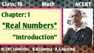 Class 10 math l chapter 1 l Real Numbers l Introduction | Number System l (Part - 01)