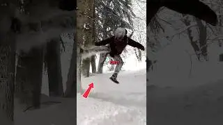 Bro Spawned In Like a Villain Through that Snow ❄️