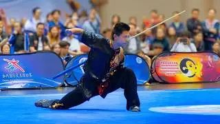 [2024] Sen Gao &bull; USA | Gunshu 🥇 | 14th Pan American Wushu Championships