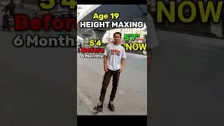 Day 38/90 height Maxing challenge | 4 best height increase exercise! #heightincrease #heightgrowth