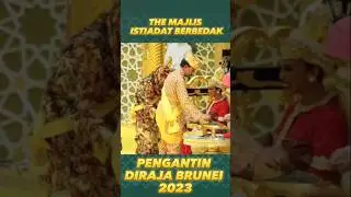 Brunei Royal Wedding 2023 | Princess Azemah with  Prince Bahar &hearts;️🇧🇳💫🌹#shorts #royalwedding #brunei