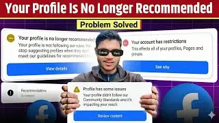 No recommendations problem fix just now 😕 facebook 