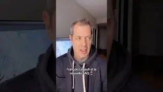 Fran&ccedil;ois Legault et la nouvelle SAQ 🍷
