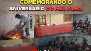 Mostrando como fiz a festa de aniversário do meu filho em casa e mais faxina organização 