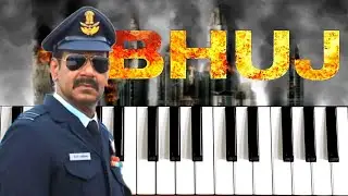 Bhuj : The Pride Of India - Official Trailer BGM | Ajay Devgn | Piano Cover by Prem Anand.