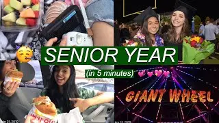 Senior Year Second of the Day Montage | Jan-May 2019