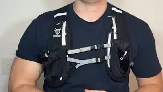 UTOBEST Laufweste, 5 Liter Trinkweste, leichter, atmungsaktiver und schwei&szlig;fester Laufrucksack