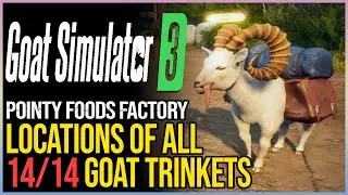 All 14 Pointy Foods Factory Trinkets Goat Simulator 3