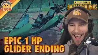 Epic 1 HP Sanhok Glider Ending ft. HollywoodBobLIVE - chocoTaco PUBG Duos Gameplay