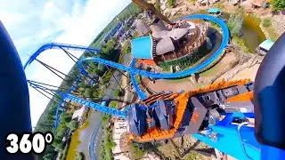 Fēnix - left wing (Toverland) - VR ONRIDE - 360&deg; wing coaster POV