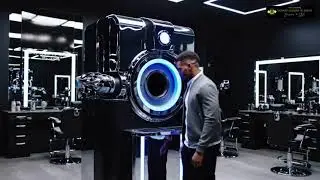 The Barber Revolution: Futuristic Machine Delivers Perfect High Fade in 30 Seconds! 🤖✂️