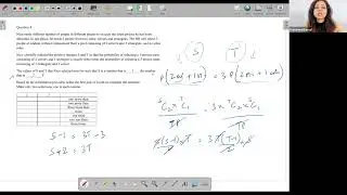 GMAT Two-Part Analysis - Using Combinatorics and Probability