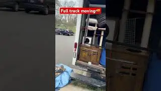 Full track moving 🚚🚚 #moving #dc #localmoving