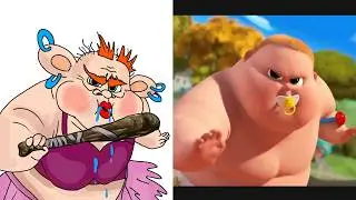 The Boss Baby - Tim Vs Baby Drawing Meme | Catch that Baby! | Funny Baby Boss