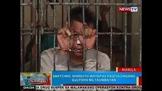 BP: Snatcher, inaresto matapos pagtulungang gulpihin ng taumbayan sa Maynila