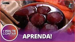 Receita de Pêras ao Vinho: chique e fácil de fazer!