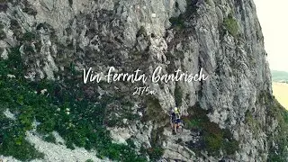 Klettersteig Gantrisch, 2175m | Anspruchsvoll mit &Uuml;berh&auml;ngen und leicht versetzten Eisentritten