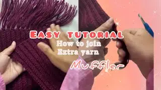How to join extra yarn | easy tutorial | crochet hack #tutorial s#crochetpatterns #youtube 