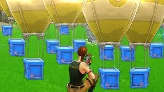 ALL AIRDROPS IN ONE SPOT!! | Fortnite Funny and Best Moments Ep.14