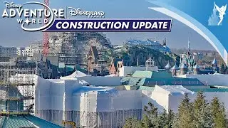 🚧 Construction update Walt Disney Studios transformation to Disney Adventure World Disneyland Paris