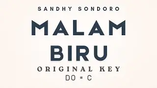 Sandhy Sondoro - Malam Biru [ KARAOKE INSTRUMENTAL MUSIC - ORIGINAL KEY ]